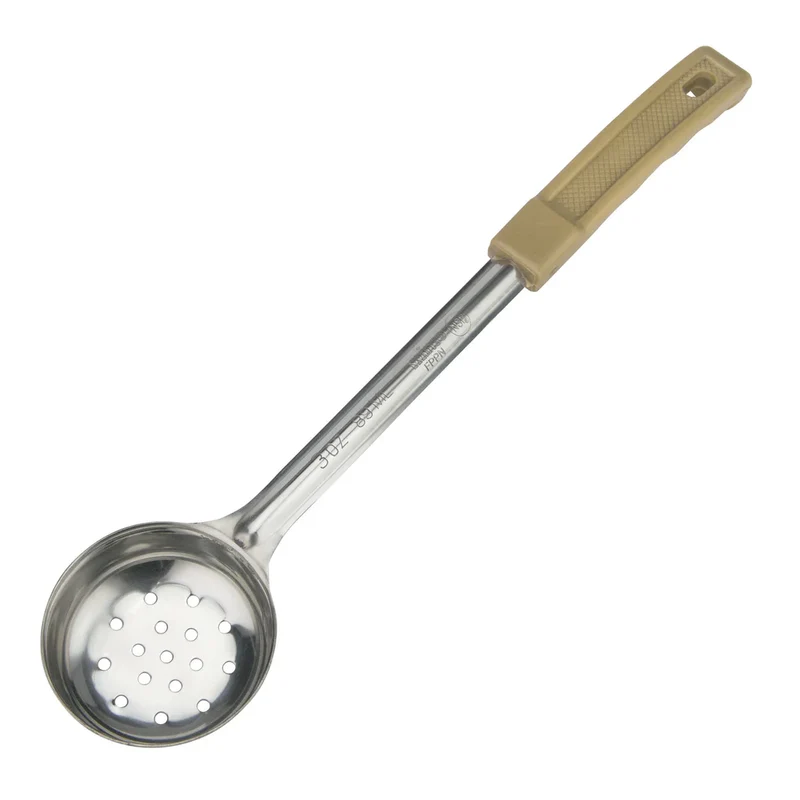 FPPN-3 - Winco Prime One-Piece Stainless Steel Portioners - Perforated, 3 oz