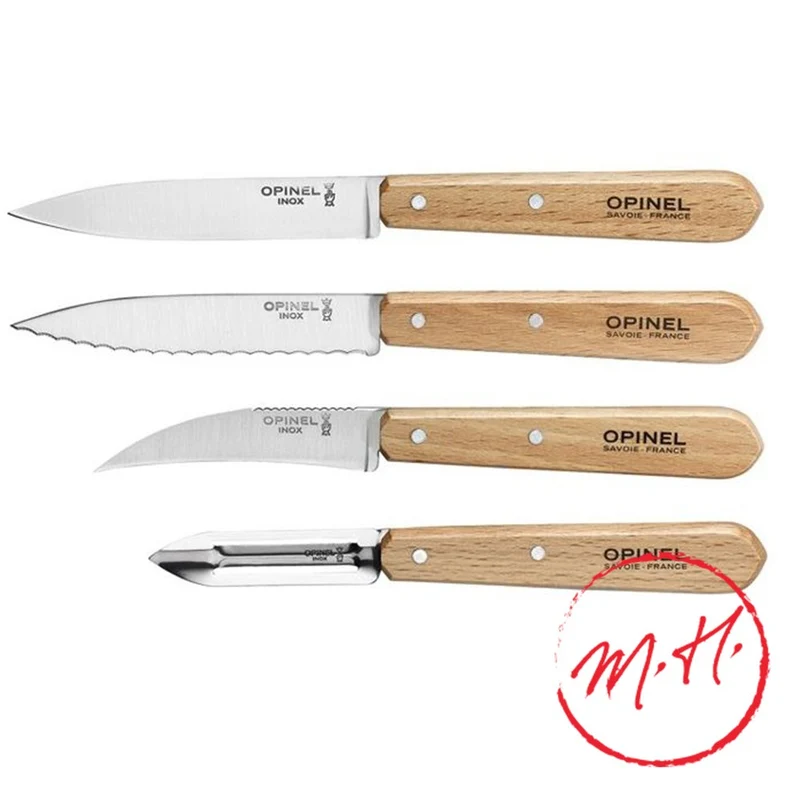 Coffret "Essentiels" d'Opinel en hêtre