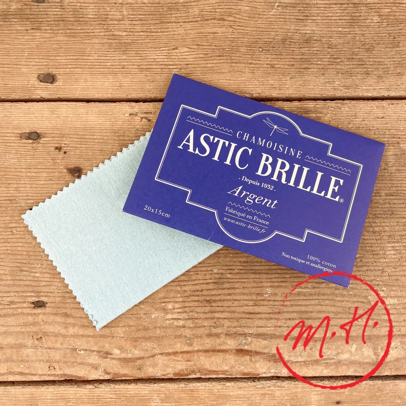 Chamoisine Astic Brille Argent