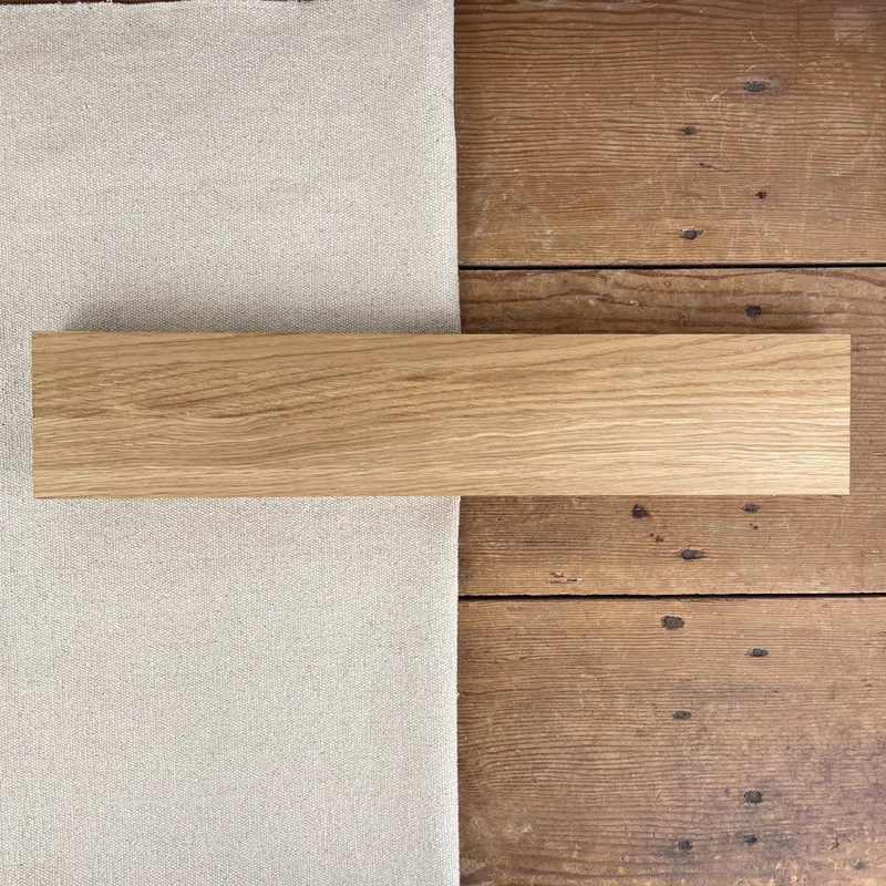 Barre couteaux aimantée en chêne 48cm