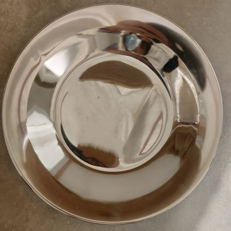 Assiette Ø24cm en inox