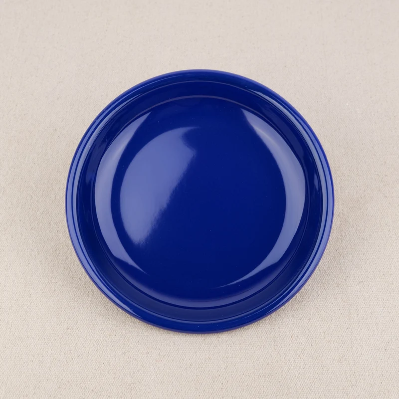 Assiette à dessert émaillée Ø21 cm