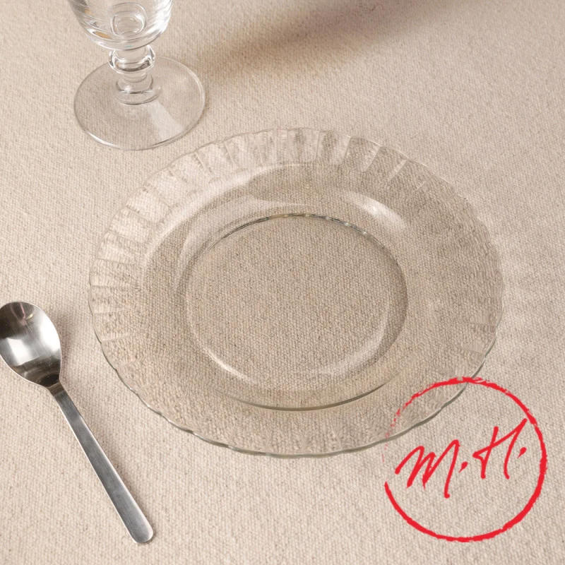 Lot de 6 assiettes à dessert Picardie Duralex - transparent