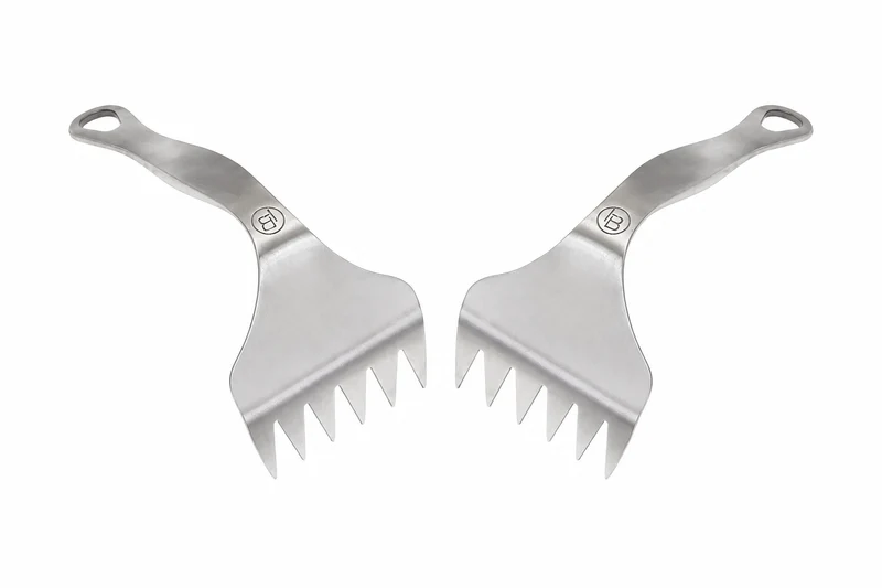 Artiglio da carne BBQ Inox 2pz ChefBBQ