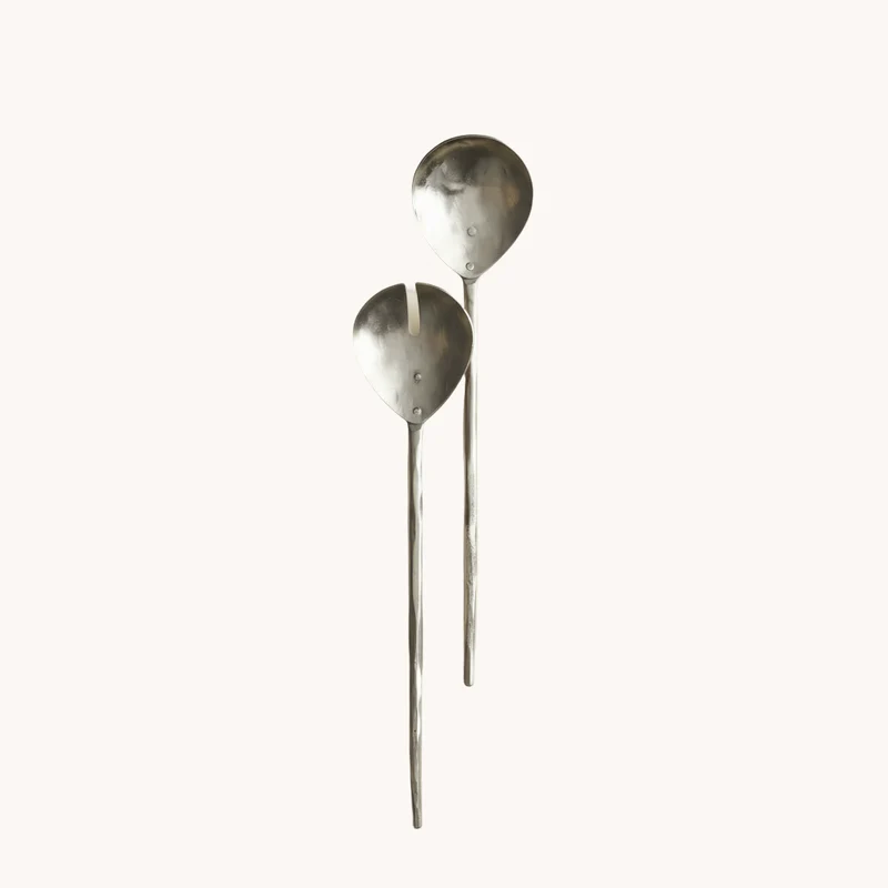 Hammered Serving Set