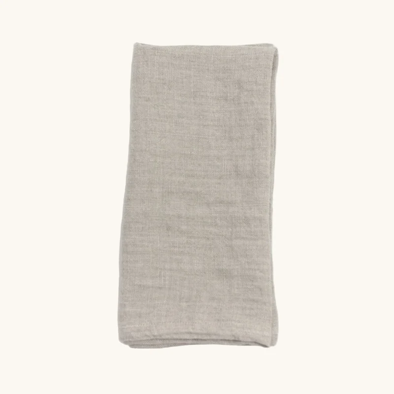 Drift Stonewashed Linen Napkins - set of 4