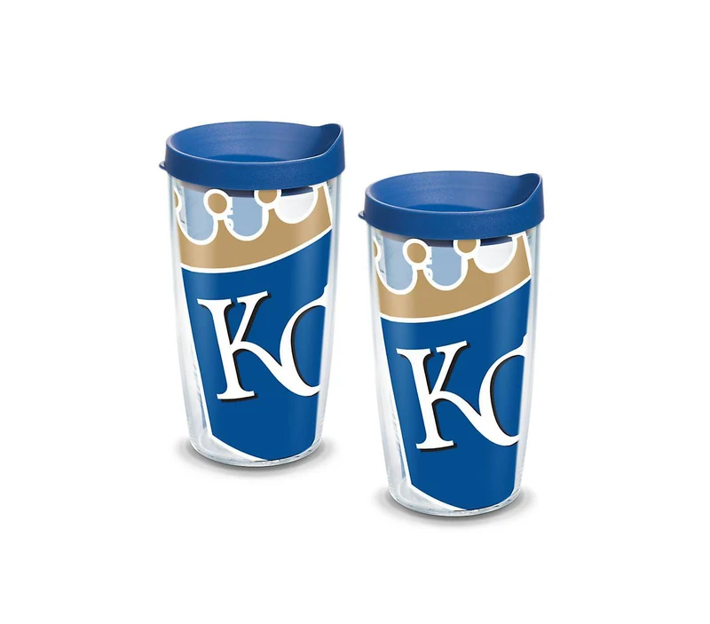 Kansas City Royals Colossal 16 oz. Tervis Tumbler with Lid - (Set of 2)