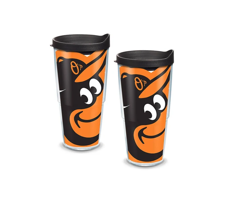 Baltimore Orioles Colossal 24 oz. Tervis Tumbler with Lid - (Set of 2)