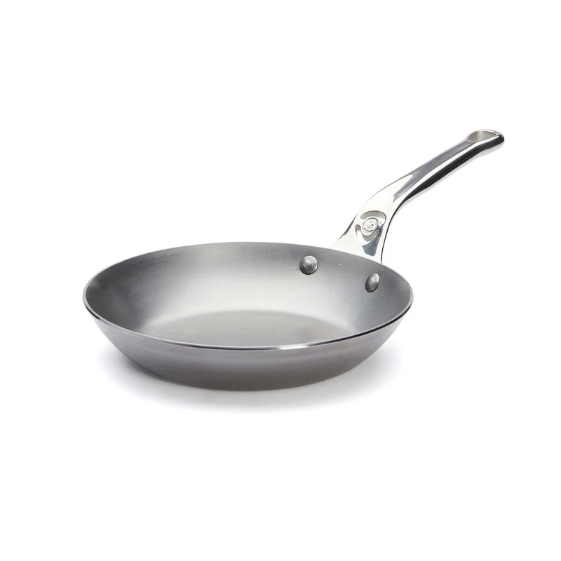 DE BUYER ofenfeste Eisenpfanne MINERAL B PRO 20 cm Karbonstahl mit Edelstahlgriff