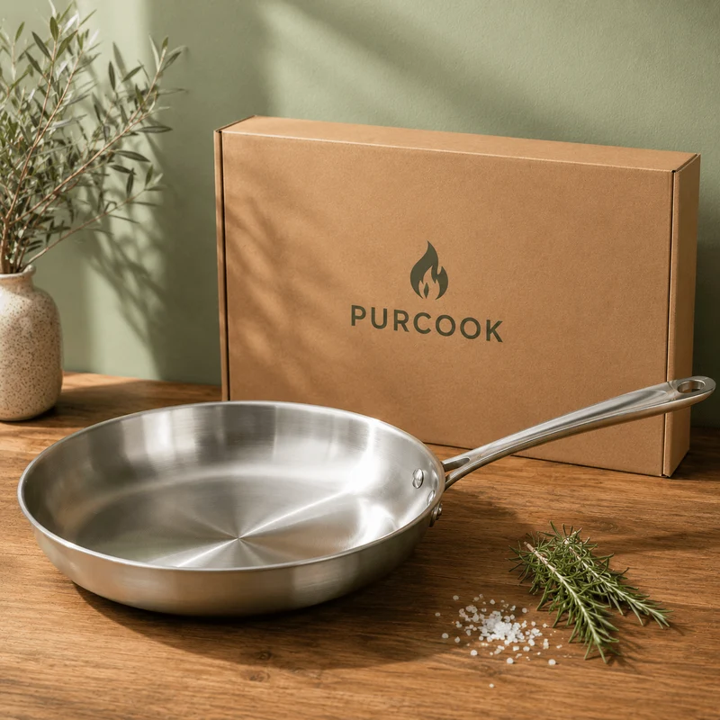 Poêle en Inox 18/10 Quotidienne