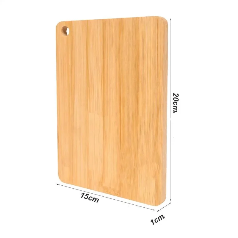 Planche Découper Bois Naturel - 3 Tailles Antibactérienne