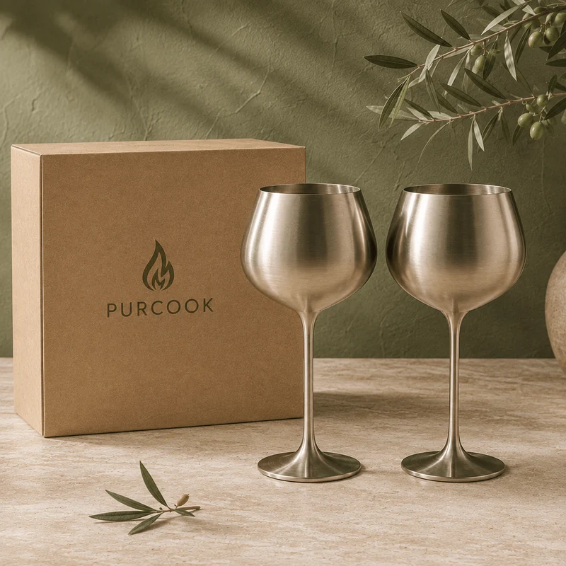 Verre à Cocktail inox - Design Chic Élégant Résistant