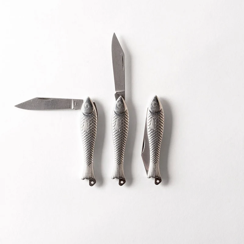 Petit couteau de poche à manche poisson