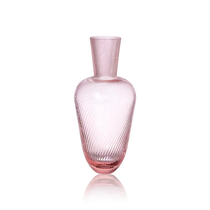 Carafe Lignes rose