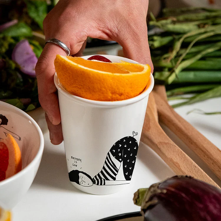 Tasse Batterie faible - HELEN B