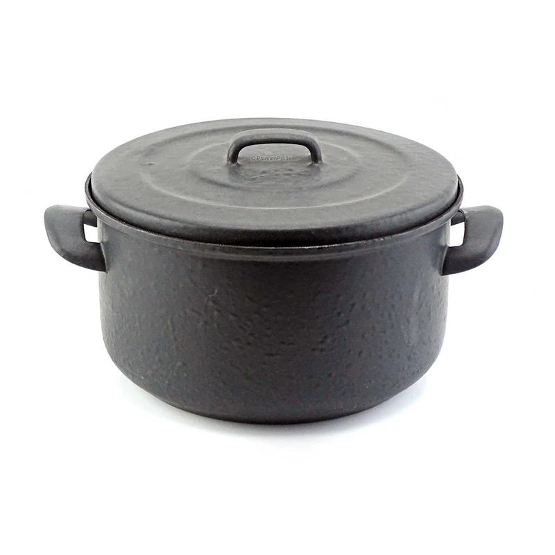 BELIS Stahl-Emaille Kochtopf STABIL EXTRA 24 cm
