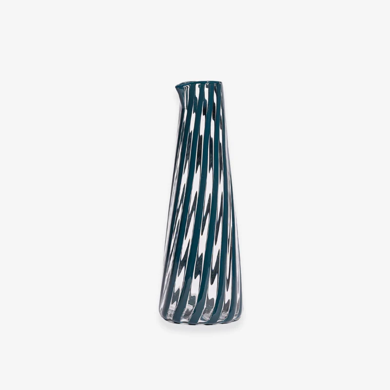Carafe conique en verre