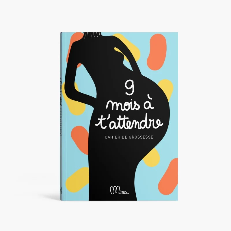 Livre à remplir " 9 mois à t'attendre" - MINUS EDITION