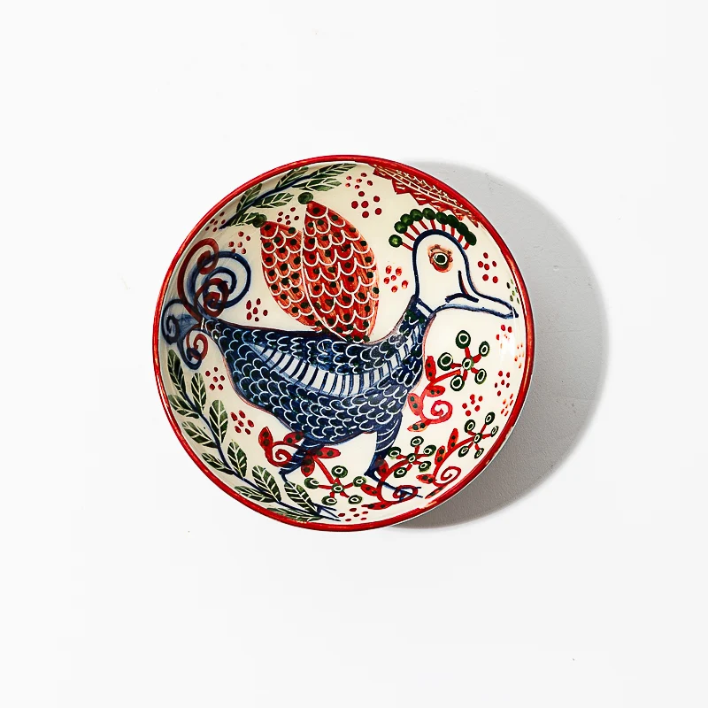 Bol Oiseaux surréalistes en céramique