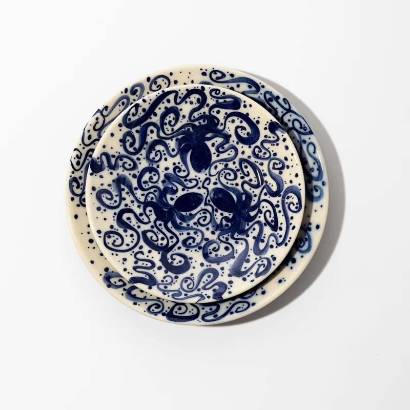 Assiette des Cyclades - 21 cm