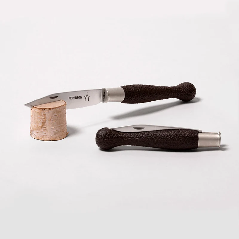 Couteau pliant à manche en ébène Truffe