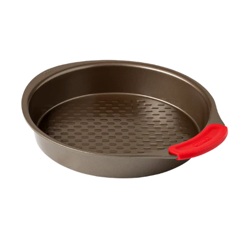 asimetriA - Moule à manqué en métal avec prise en main facile