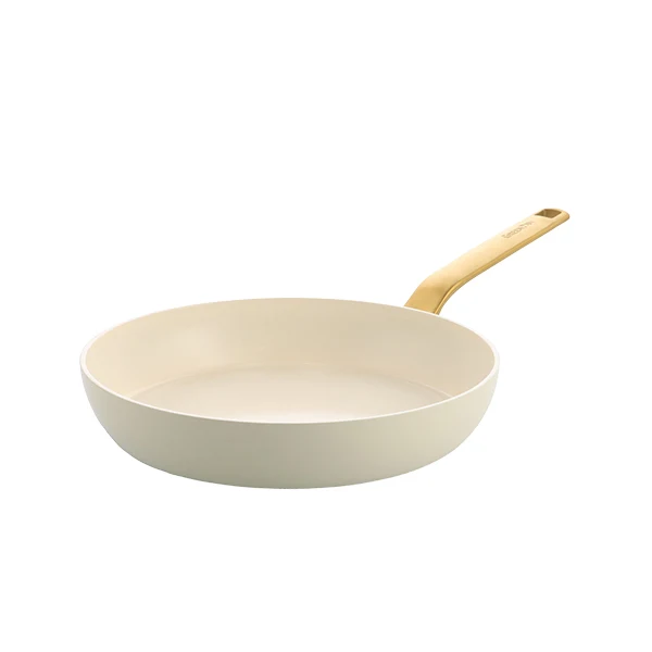 Poêle aluminium antiadhésive crème 28 cm Evolution Green pan