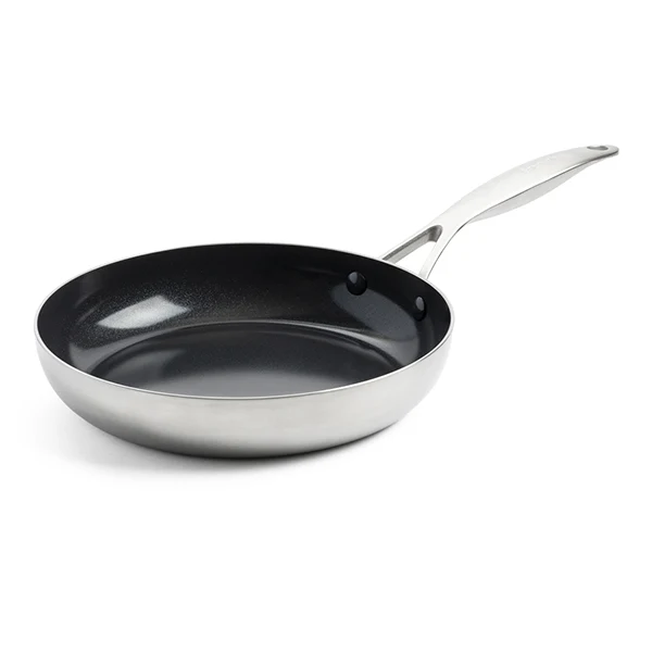 Poêle inox antiadhésive 24 cm Geneva Green pan
