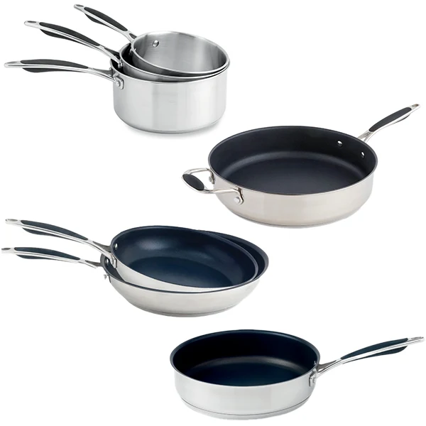 Batterie de cuisine 7 pièces Excell’Inox Mathon