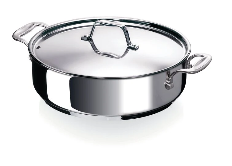 Chef sauteerpan met 2 zijgrepen