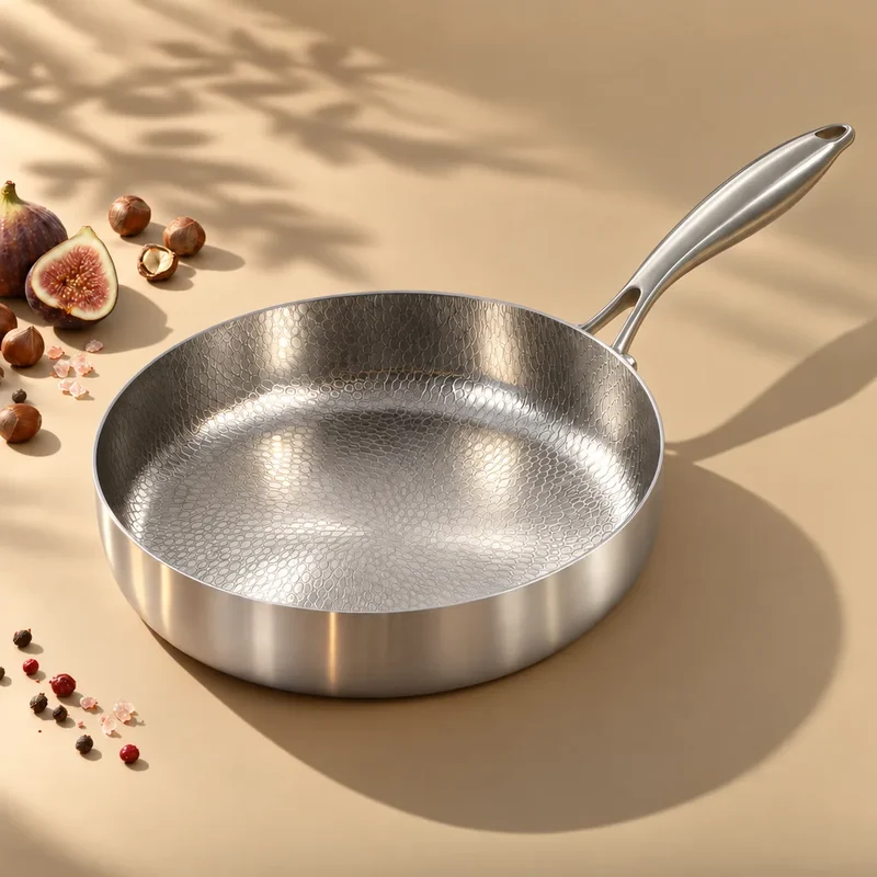 Sauteuse en titane - 28 cm