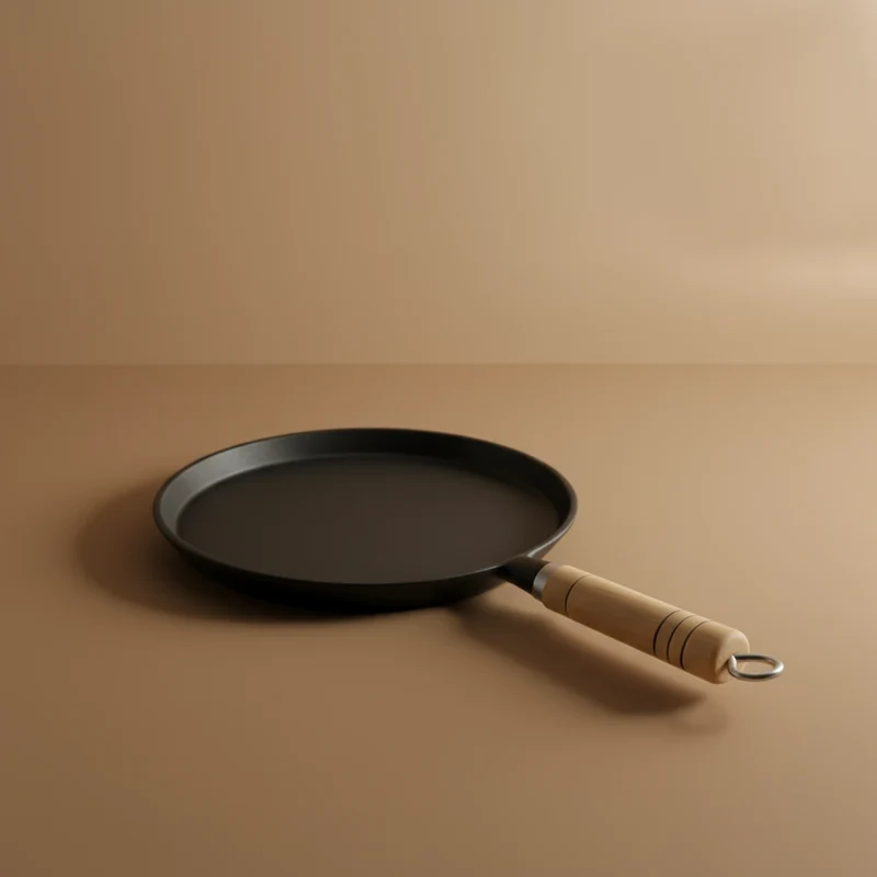 Poêle à crêpe en fonte - 23 cm