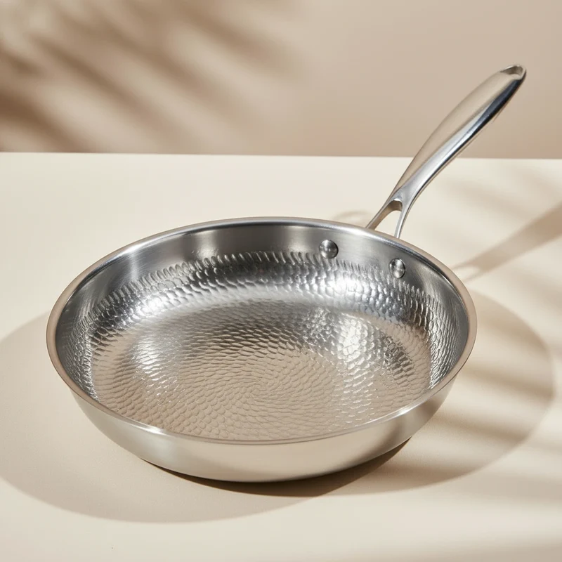 Poêle en titane martelé - 30 cm