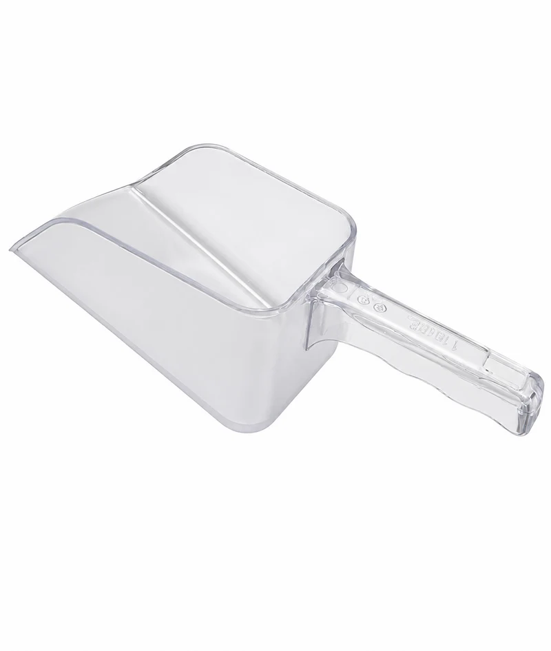 P-038, Polycarbonate Utility Scoop, 64 Oz,Clear