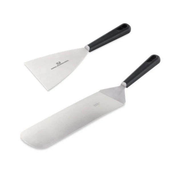 Lot racloir et spatule extra longue pour plancha Sabatier International