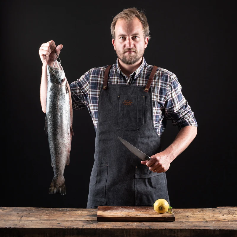 Tablier de Cuisine N°325 Noir – Alaskan Maker