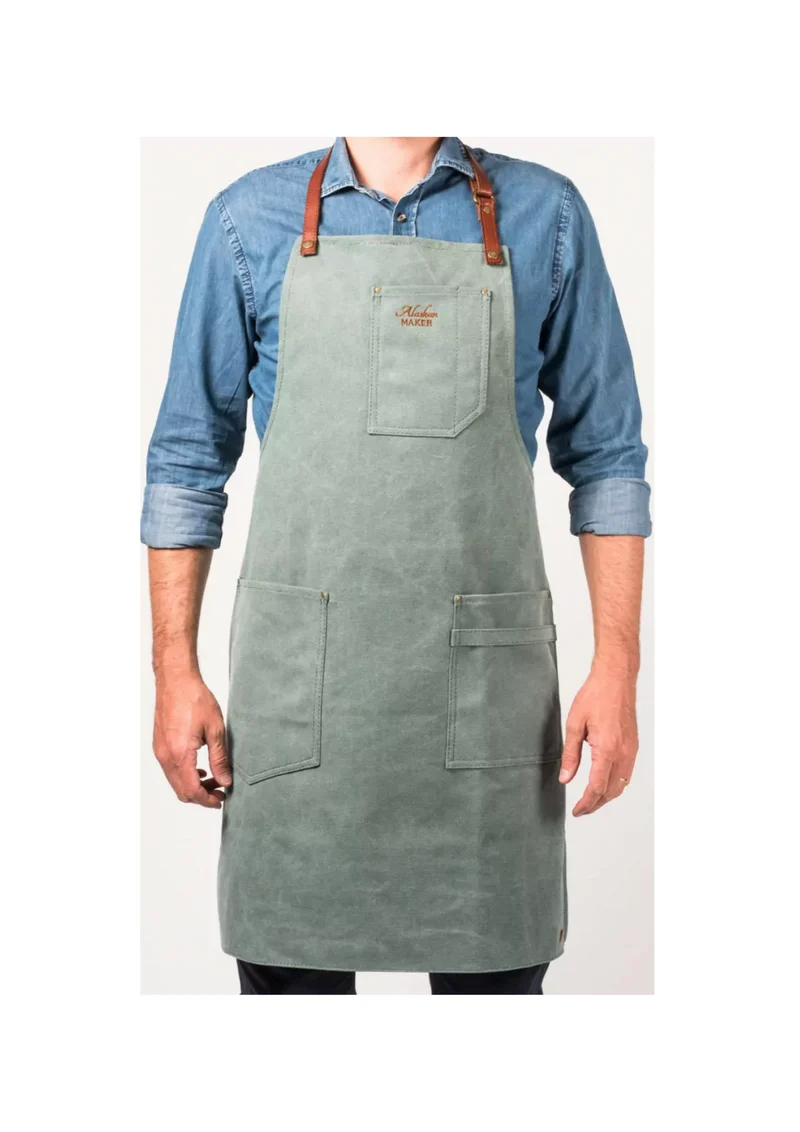 Tablier de Cuisine N°325 Vert Menthe – Alaskan Maker