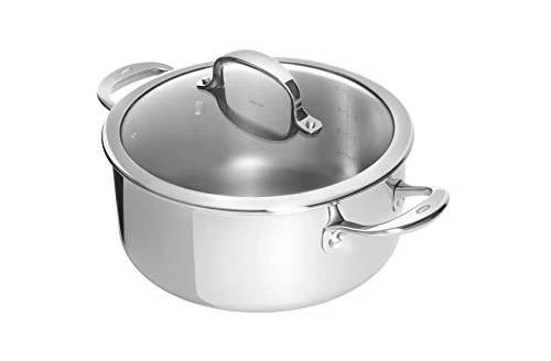OXO Good Grips Tri-Ply Stainless Steel Pro 5 Qt Covered Dutch Oven