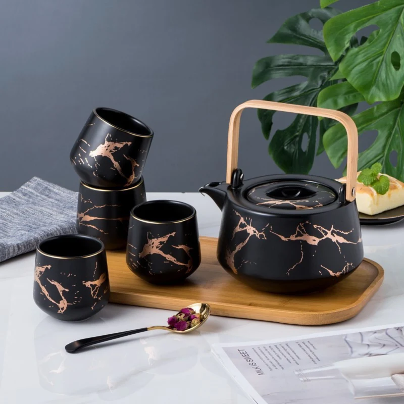 Service à thé en Porcelaine - Set complet - Skadi