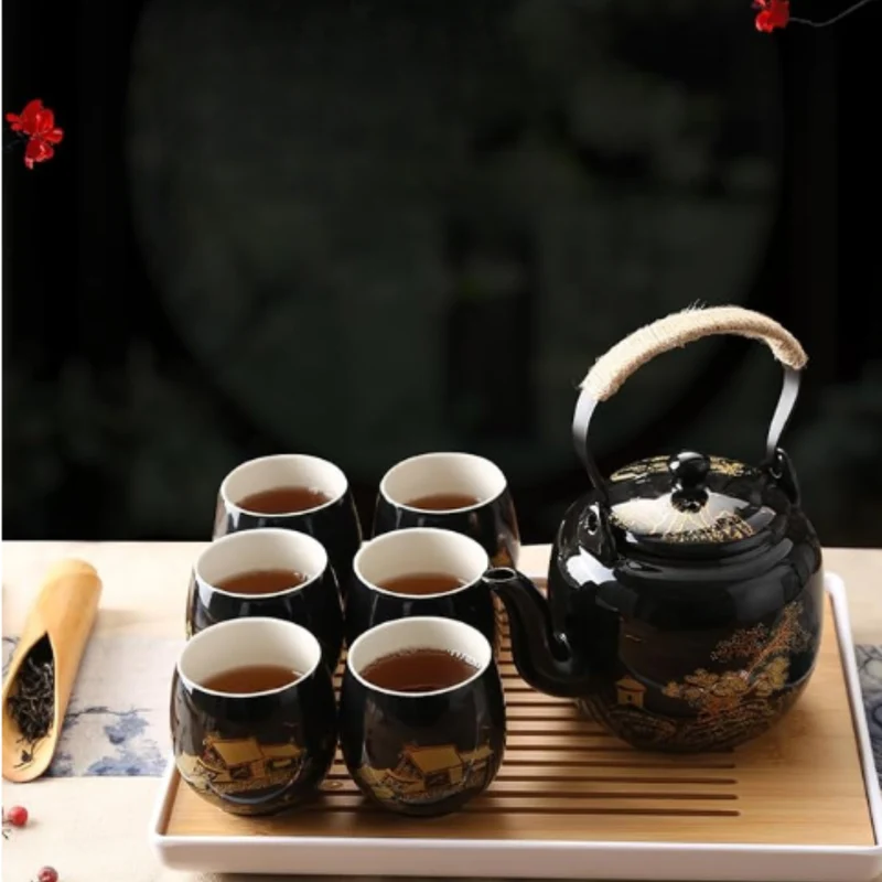 Service à thé Japonais - Set complet - Kurohana