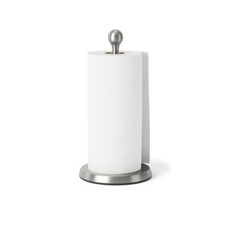 Umbra Teardrop Paper Towel Holder, Nickel