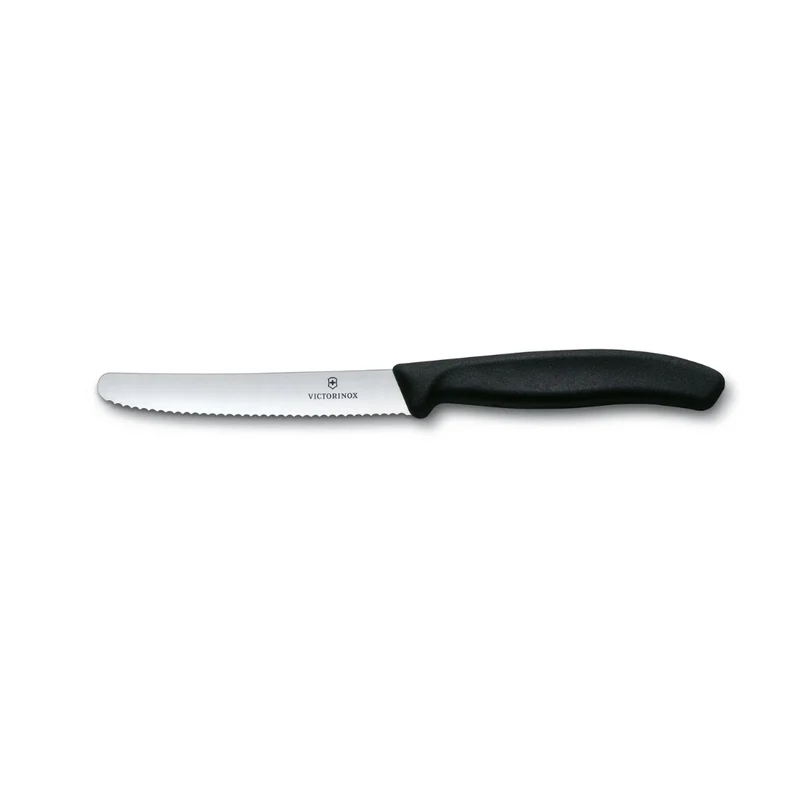 Couteau tomate 11cm noir