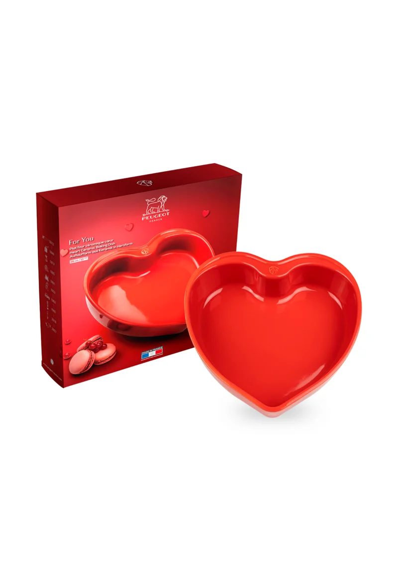Plat coeur grand modèle Appolia 26cm