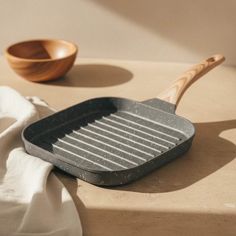 Poêle Grill en Pierre