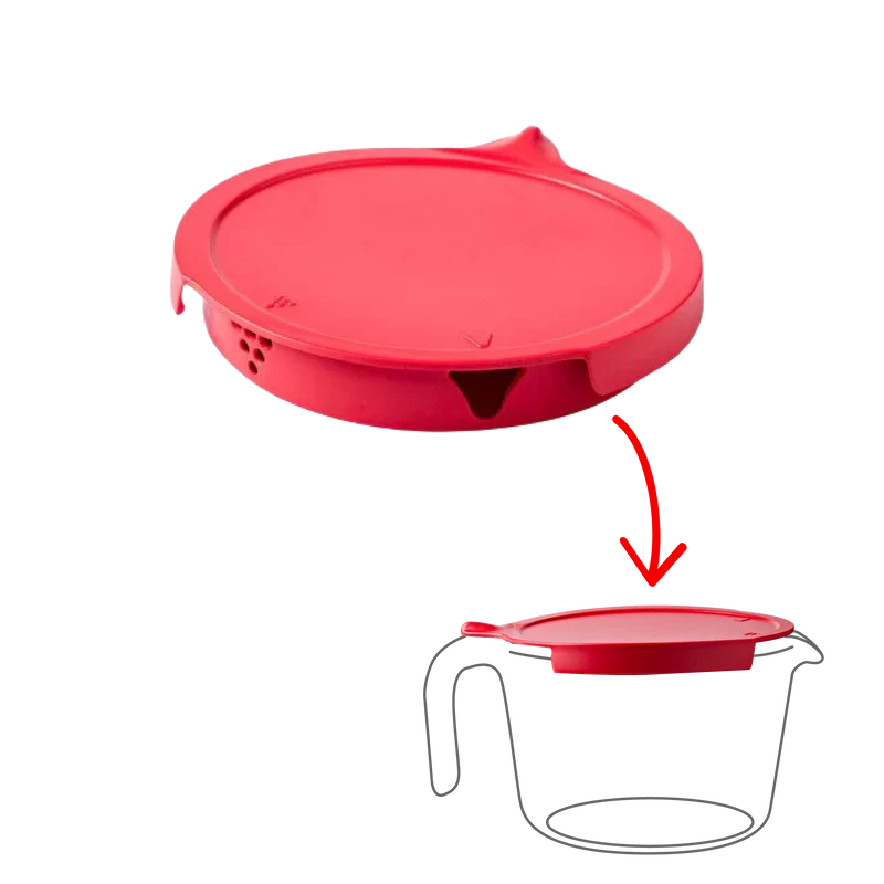Broc mesureur 1L - Couvercle de rechange rouge