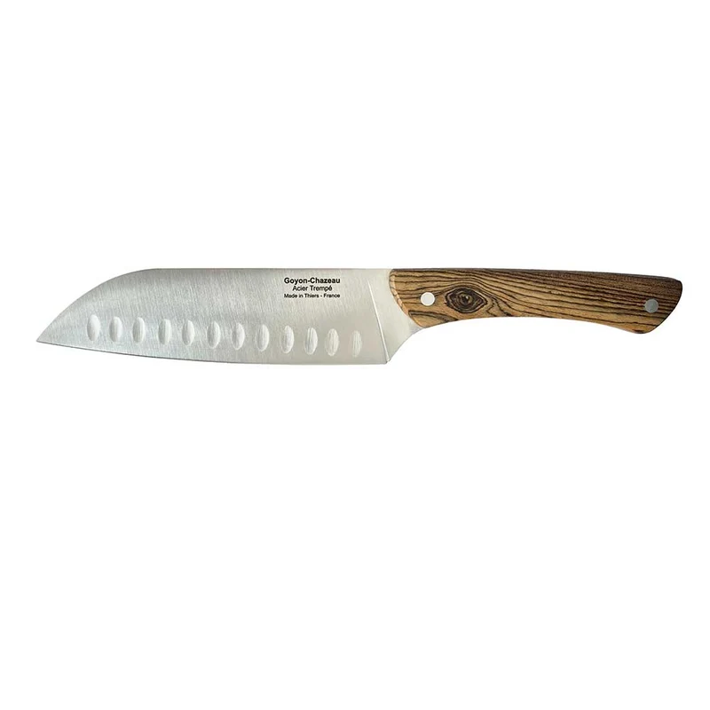 Couteau Santoku Alvéolé Gabriel - GOYON-CHAZEAU