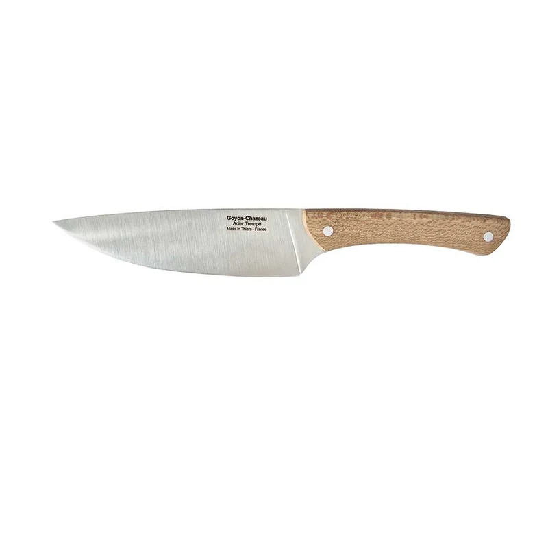 Couteau Chef Solange Manche Platane - GOYON-CHAZEAU