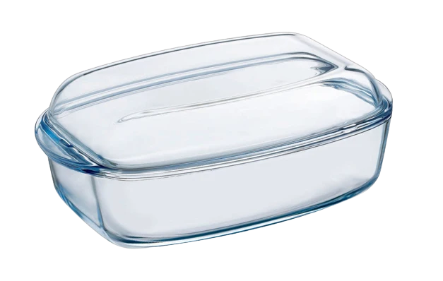 Cocotte rectangulaire en verre grand format - Gamme SlowCook