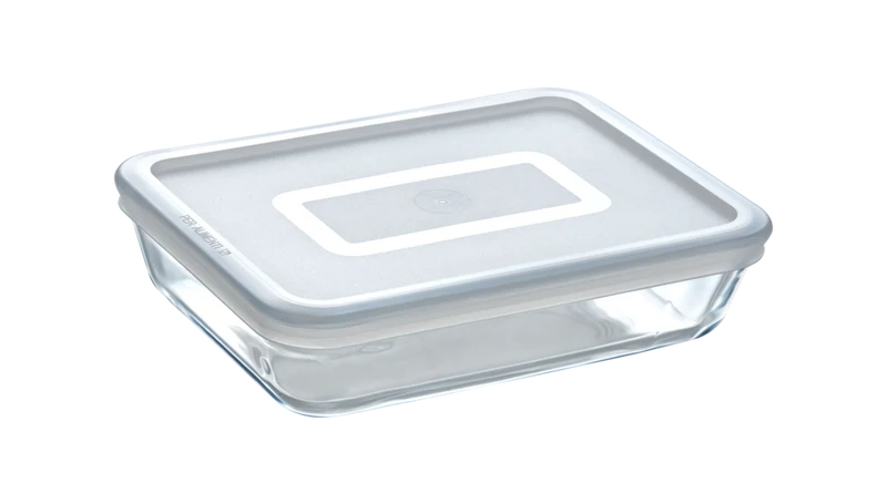 Cook & Freeze - Plat rectangulaire en verre avec couvercle congélation