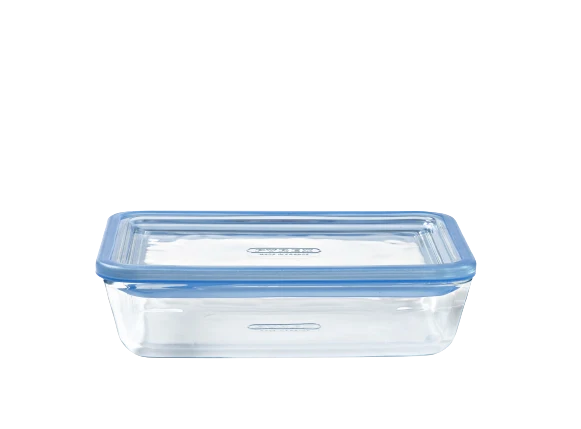 Zero Plastic - Boite de conservation rectangulaire 100% verre